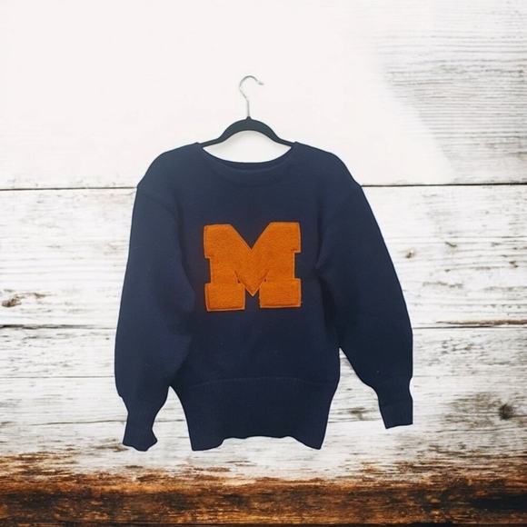 1940s Robin Hood Knit Shaker Sweater Pure Wool Size S/M - Picture 2 of 8